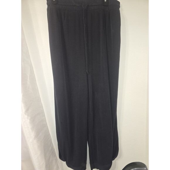 Anthropologie Saturday/Sunday Charcoal Gray Ribbed Harem Pants Boho Lounge M - Picture 2 of 8